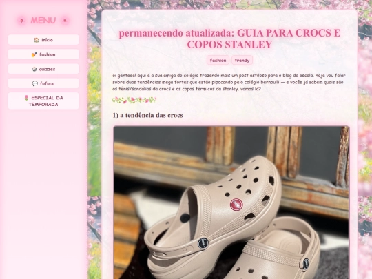 fashion/trends-do-momento screenshot