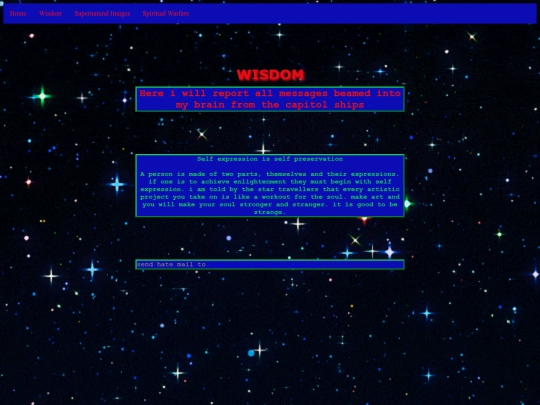 blog screenshot