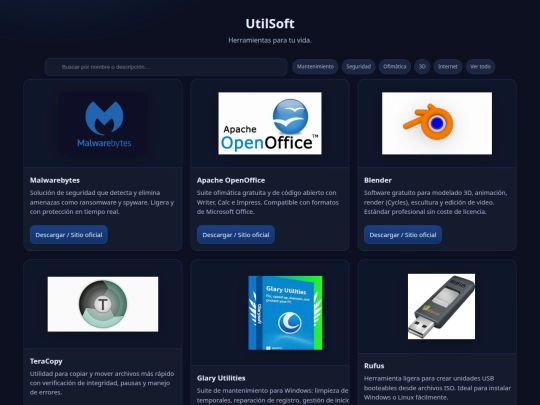 Utilsoft screenshot