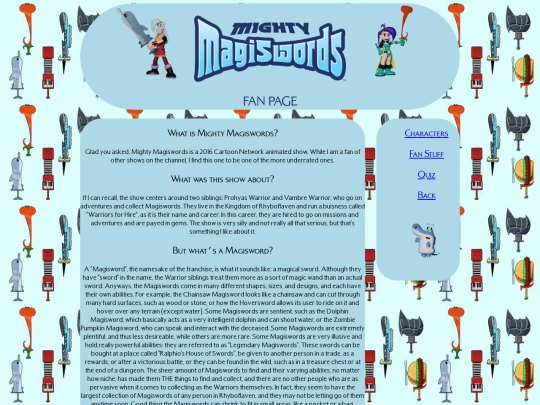 Magiswords screenshot