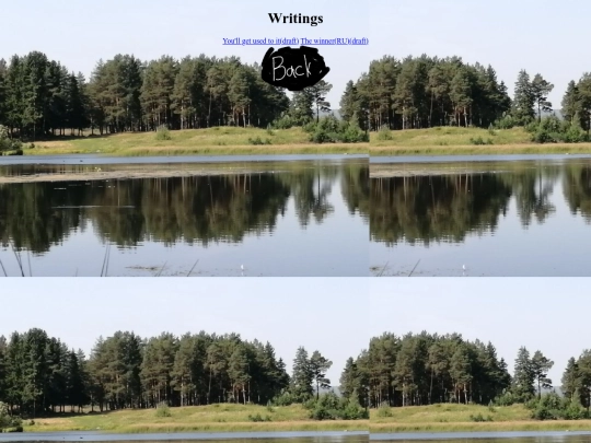writings screenshot