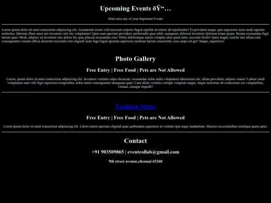Events/event screenshot