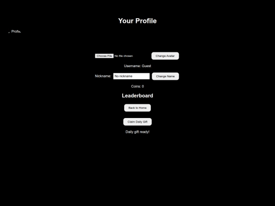 profile screenshot