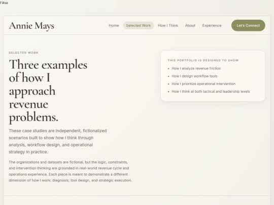 selected-work screenshot