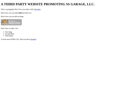 index screenshot