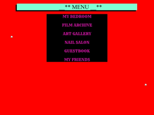 menu screenshot
