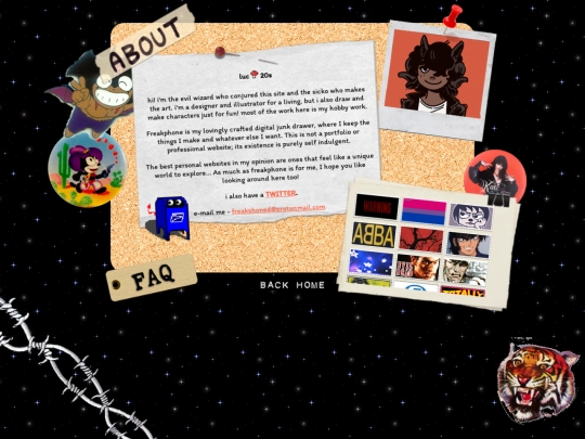 webmaster screenshot