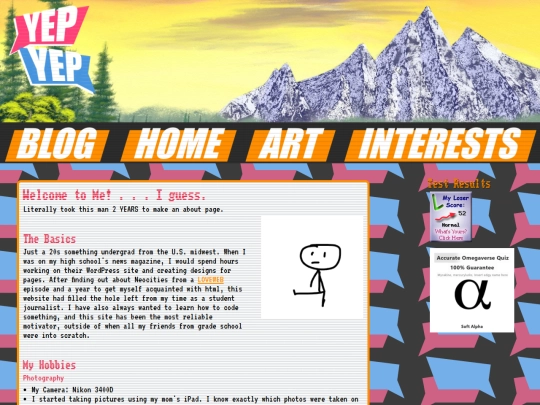 About-Me screenshot