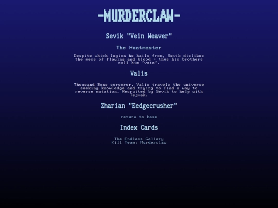 murderclaw screenshot