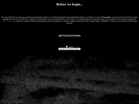 information screenshot