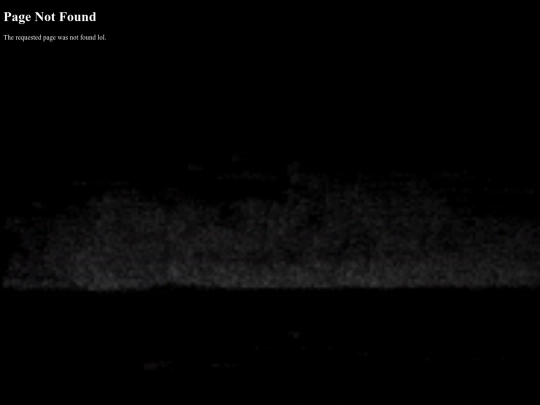 not_found screenshot