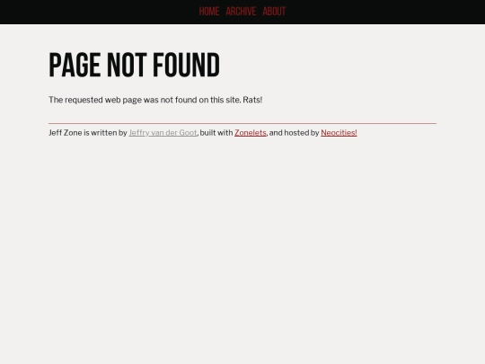 not_found screenshot