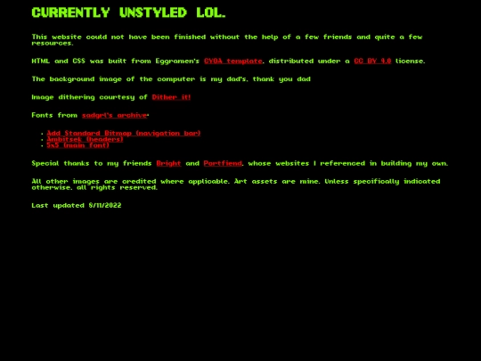 credits screenshot