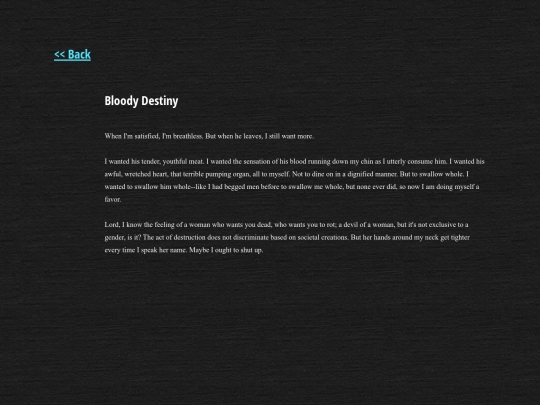 prose/bloodydestiny screenshot