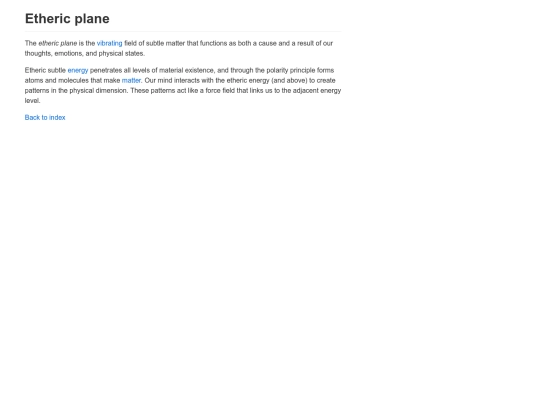 etheric-plane screenshot