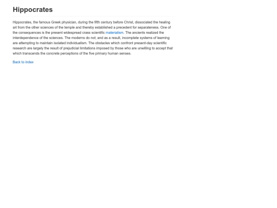 hippocrates screenshot