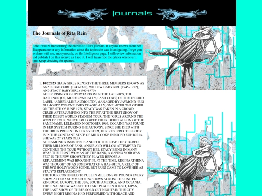 journalspage screenshot