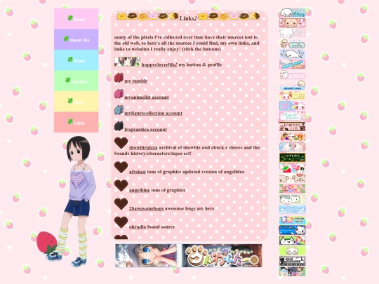 links screenshot
