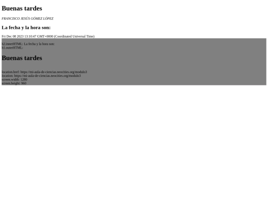 modulo3 screenshot