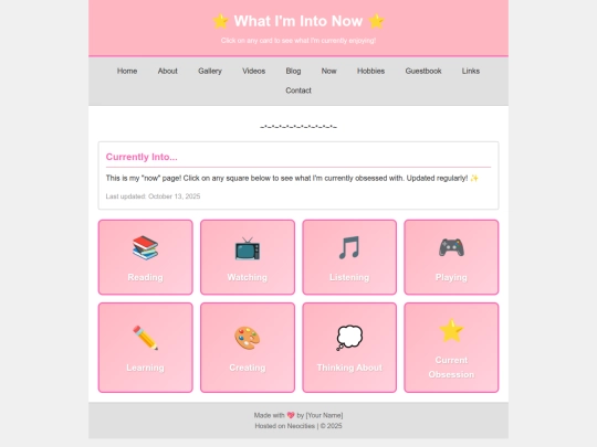 nowpage screenshot