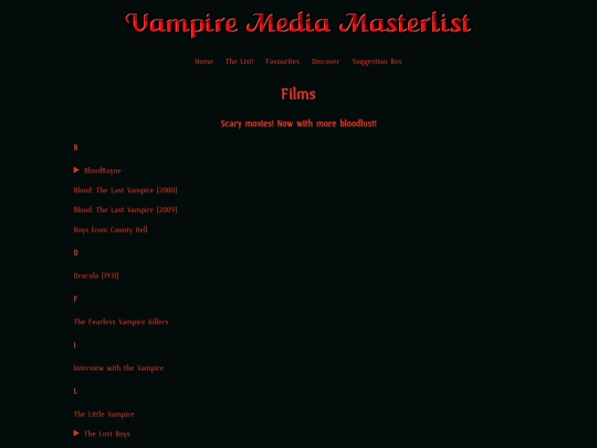 films screenshot