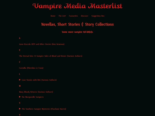 novellas screenshot