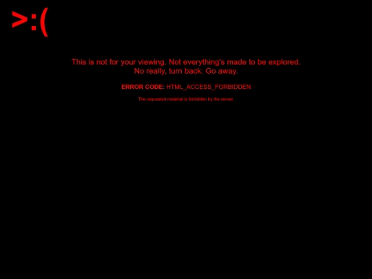 403 screenshot