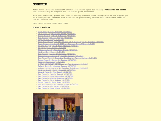 index screenshot