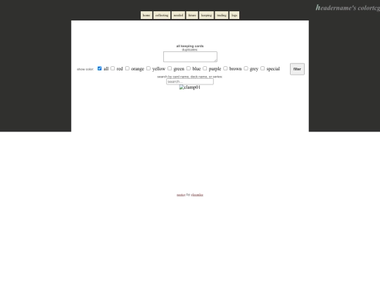 keepingcardsall screenshot