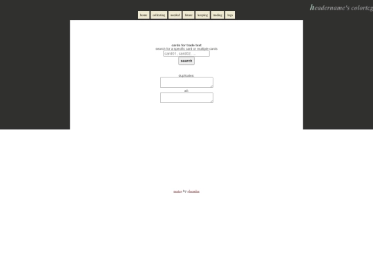 tradingcardstext screenshot
