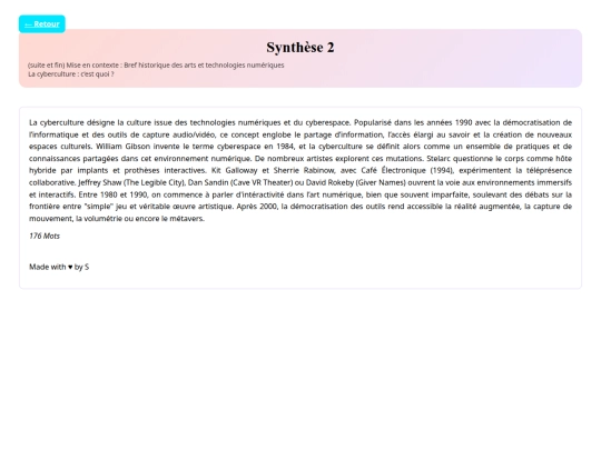 synthese2 screenshot