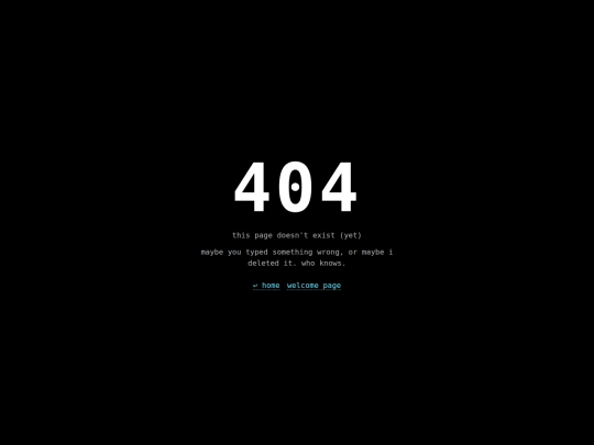 not_found screenshot