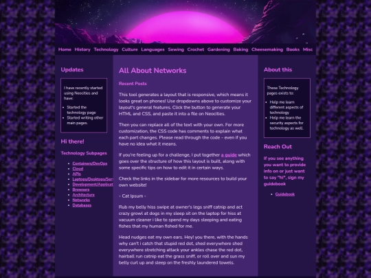 technology/networks screenshot