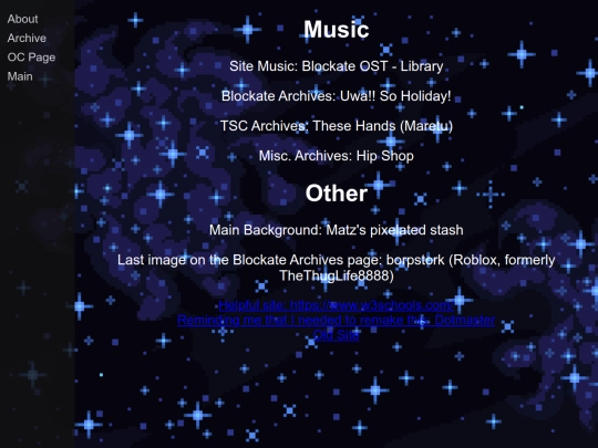 credits screenshot