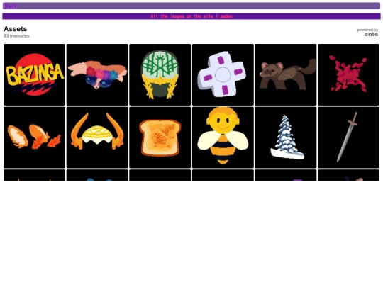 assets screenshot