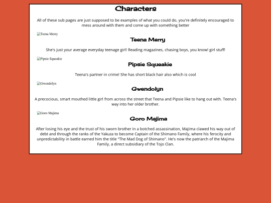 characters screenshot