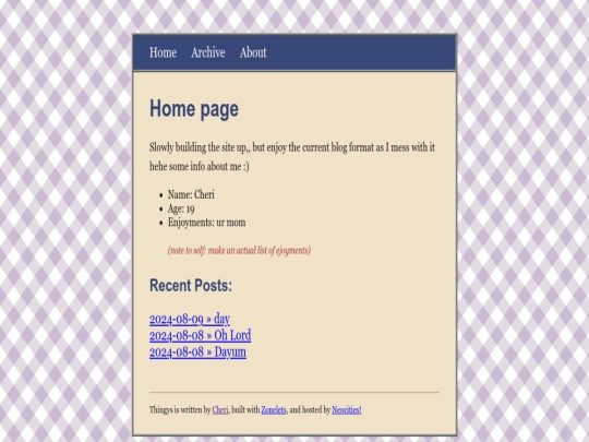 index screenshot