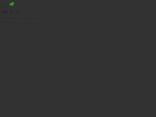 not_found screenshot