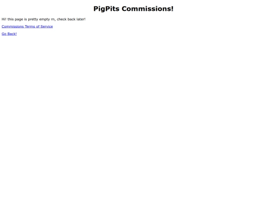 commissionpage screenshot