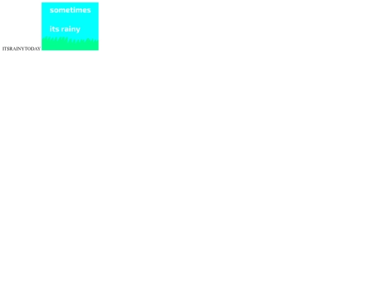 ITSRAINYTODAY screenshot