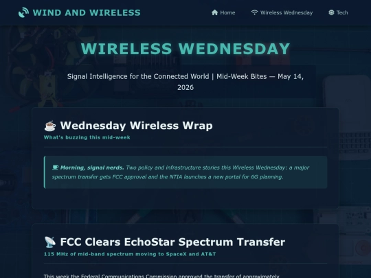 wirelessWednesday screenshot