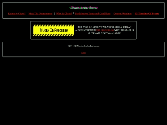 events screenshot