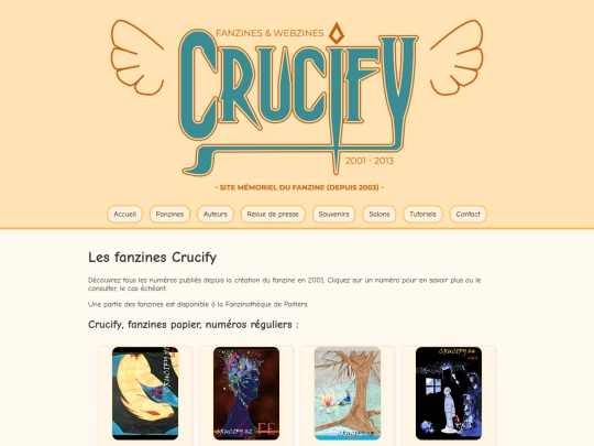 fanzines screenshot