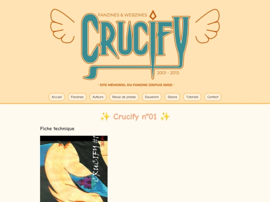 fanzines/crucify01 screenshot