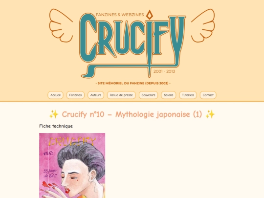 fanzines/crucify10 screenshot