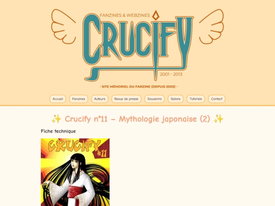 fanzines/crucify11 screenshot