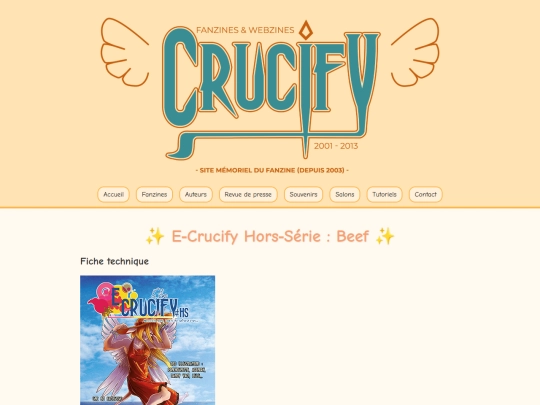 fanzines/ecrucifyHSbeef screenshot