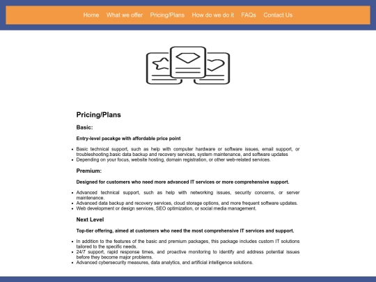 PricingPlans screenshot