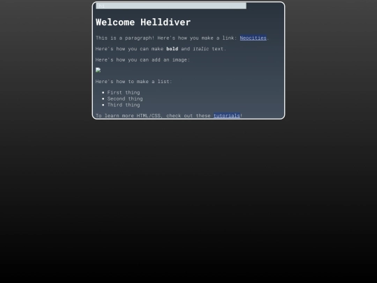 HelldiversGuide/Welcome screenshot