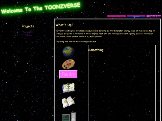 MySpacepage screenshot